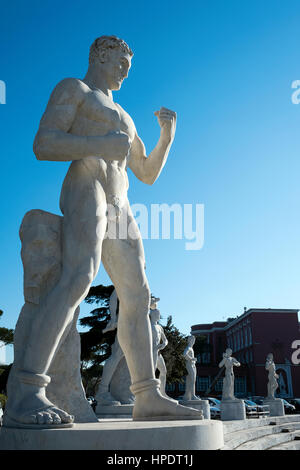 Stadio dei Marmi, Foro Italico. Roma, Italia Foto Stock