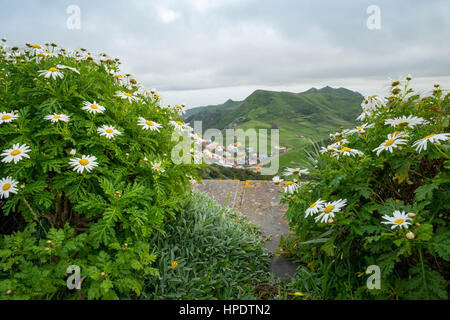 Vista dal Mirador de Jardina, Tenerife, Isole Canarie, Spagna Foto Stock