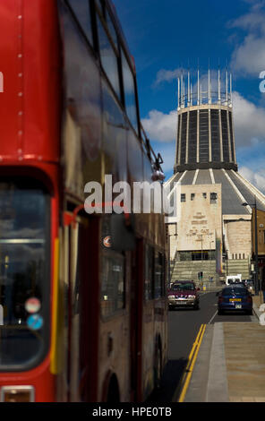 Liverpool Cattedrale Metropolitana di Cristo Re. Hope Street.Liverpool. In Inghilterra. Regno Unito Foto Stock