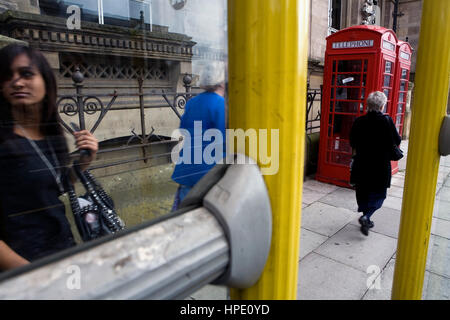 Lime Street. Liverpool. In Inghilterra. Regno Unito Foto Stock