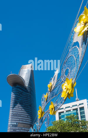 Bitexco Financial Tower, Ho Chi Minh City, Vietnam Foto Stock