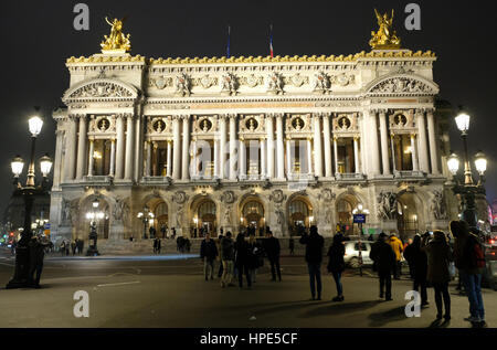 Opera, Opéra National de Paris, Academie Nationale de Musique, Palais Garnier, Parigi, Francia Foto Stock