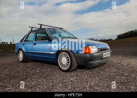 1987 Mk4 Ford Escort Foto Stock