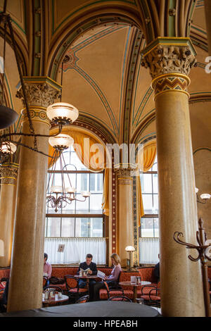 Cafe Centrale,Vienna, Austria, Europa Foto Stock