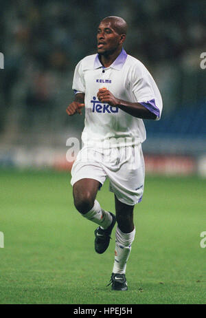 ZE ROBERTO REAL MADRID FC 15 Ottobre 1997 Foto Stock