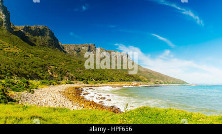 Lungo le coste del Chapman's Peak Drive vicino a Città del Capo in Sud Africa e Africa Foto Stock
