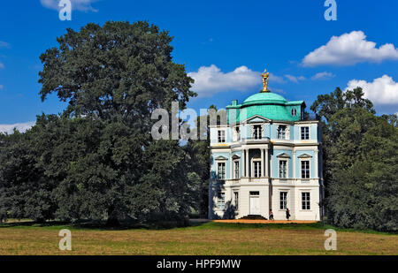 Palazzo di Charlottenburg.Belvedere la piccola casa, nei giardini del palazzo.Berlino. Germania Foto Stock