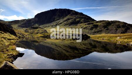 Grande Fine riflessioni di aspersione Tarn Foto Stock