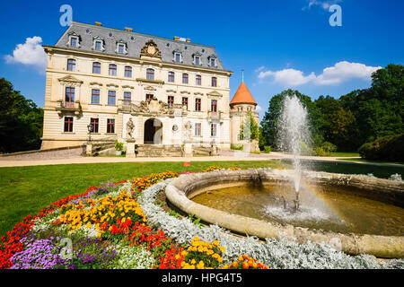 Il castello di Altdöbern, Oberspreewald-Lausitz, Brandeburgo, Germania Foto Stock