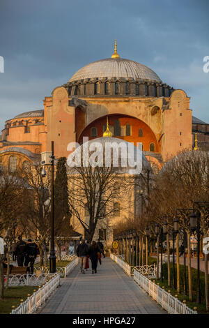 Ayasofya e dintorni (Hagia Sophia) Foto Stock