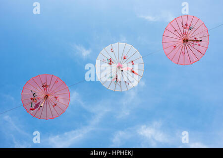 Festival di Primavera di ombrelloni Foto Stock