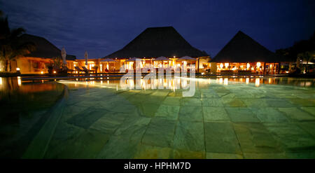 Heritage Hotel, hotel di lusso, piscina, Mauritius, Heritage Golf & Spa Resort, Bel Ombre, Foto Stock