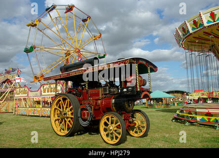 1914 Burrell Showmans Engine-Busy Bee Foto Stock