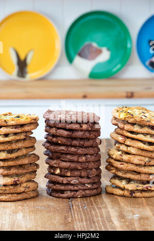 Cioccolato artigianale di cookie Foto Stock