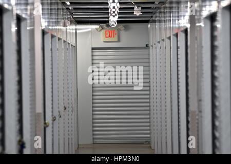 Climatizzazione autonoma unità di storage Foto Stock