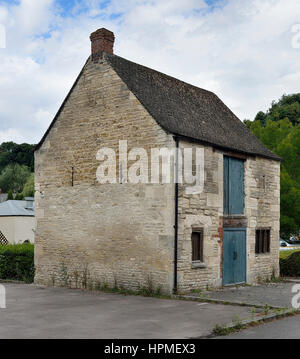 Il vecchio magazzino del sale a Porta Brimscombe, Stroud, Gloucestershire Foto Stock