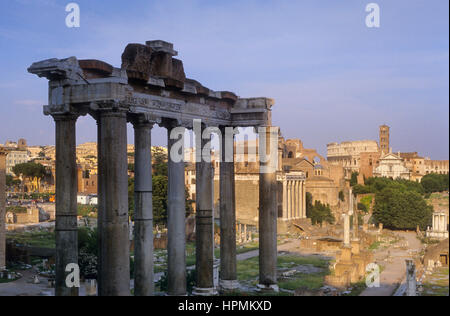 Foro Romano, Roma, Italia Foto Stock