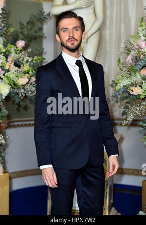 Dan Stevens frequentando la bella e la Bestia evento di lancio a Spencer House, Londra. Stampa foto di associazione. Picture Data: giovedì 23 febbraio, 2017. Vedere PA storia SHOWBIZ bellezza. Foto di credito dovrebbe leggere: Matt STANLEY A. CROSSICK/PA FILO Foto Stock