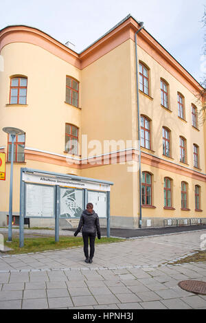 AlbaNova centro universitario. KTH Royal Institute of Technology di Stoccolma. Foto Stock