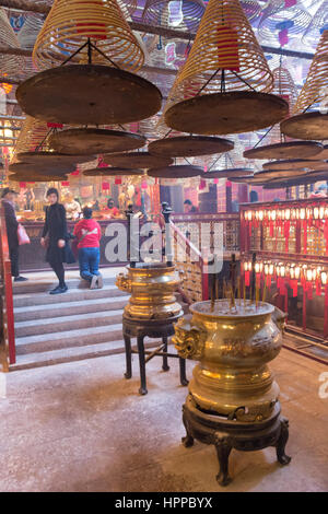 Pak Tai tempio a Hong Kong Foto Stock