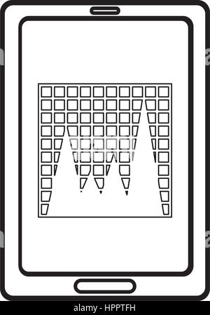 Statistica rapporto grafico Illustrazione Vettoriale