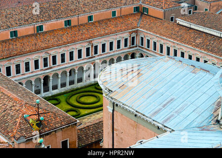 Chiesa di San Giorgio Maggiore (dettaglio) Foto Stock