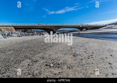 North Torrey Pines bridge a sud di North Torrey Pines Road bridge Foto Stock