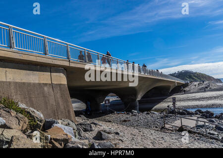 North Torrey Pines bridge a sud di North Torrey Pines Road bridge Foto Stock