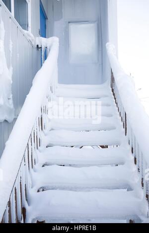 Gjohaven è un insediamento inuit nel nord del Canada Foto Stock