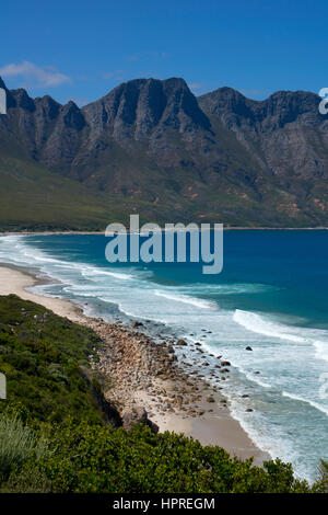 Dapper se Gat e Kogel Bay Beach Garden Route,Cape Town, Sud Africa Foto Stock