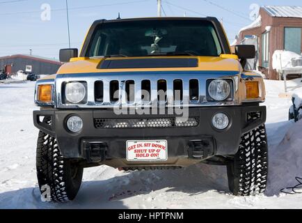 Gjohaven è un insediamento inuit nel nord del Canada Foto Stock