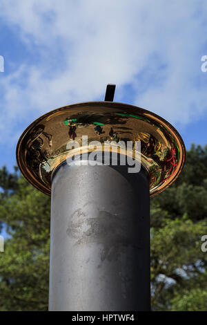 Motore di trazione a vapore di Chipping Fair Foto Stock