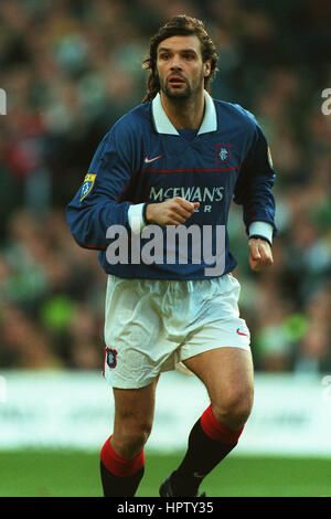 MARCO NEGRI Glasgow Rangers FC 07 Gennaio 1998 Foto Stock