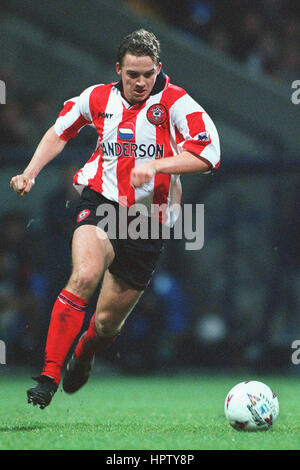 KEVIN DAVIES SOUTHAMPTON FC 12 Gennaio 1998 Foto Stock