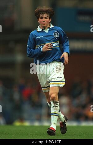 JOHN OSTER Everton FC 23 Febbraio 1998 Foto Stock