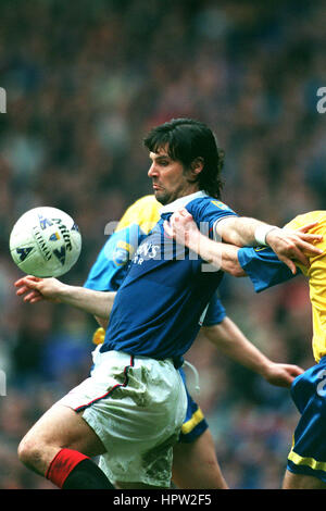 MARCO NEGRI Glasgow Rangers FC 23 Marzo 1998 Foto Stock