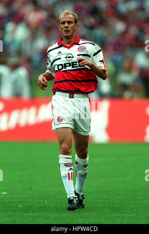 MARIO BASLER BAYERN MUNCHEN FC 27 Agosto 1998 Foto Stock