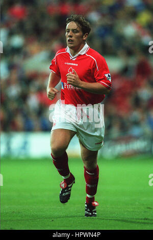 ALAN ROGERS Nottingham Forest FC 09 Settembre 1998 Foto Stock