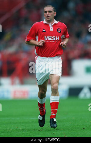 EDDIE YOUDS Charlton Athletic FC 27 Settembre 1998 Foto Stock