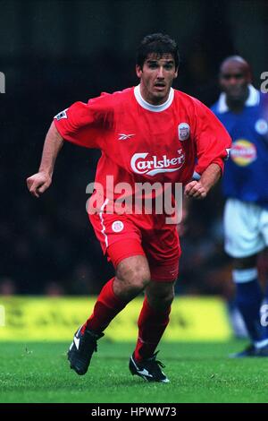 KARL HEINZ RIEDLE Liverpool FC 02 Novembre 1998 Foto Stock