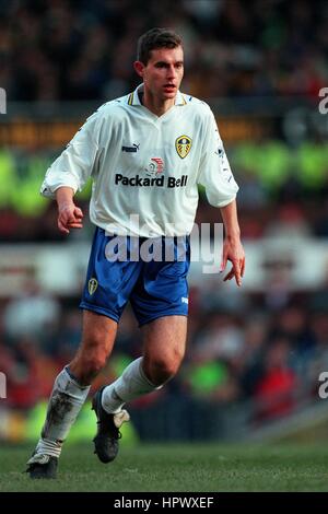 DAVID WETHERALL Leeds United FC 29 Novembre 1998 Foto Stock