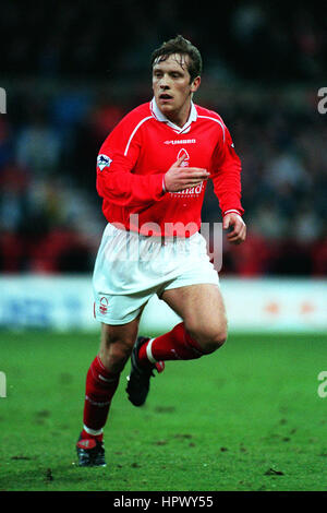 ALAN ROGERS Nottingham Forest FC 19 Dicembre 1998 Foto Stock