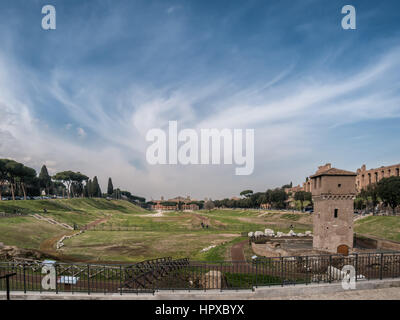 Circo Massimo in Roma moderna, Italia Foto Stock