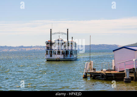 Lakeland Queen, Rotorua Nuova Zelanda Foto Stock