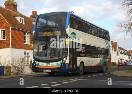 STAGECOACH SUD EST ADL ENVIRO 400 MMC DOUBLE DECK BUS nuovo nel 2016 Foto Stock