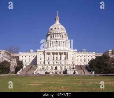 La United States Capitol Building, Capitol Hill, Washington DC, Stati Uniti d'America Foto Stock