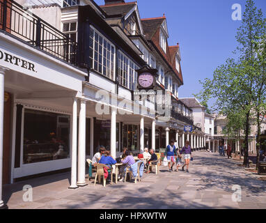 The Pantiles, Royal Tunbridge Wells, Kent, England, Regno Unito Foto Stock