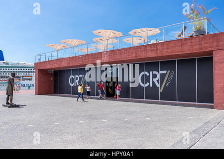 Il Museu CR7, Funchal, Madeira, Portogallo. Foto Stock