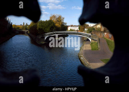 Smethwick Junction, Birmingham Canal navigazioni, Smethwick, West Midlands, England, Regno Unito Foto Stock