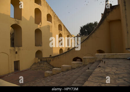 Jantar Mantar Observatory, Jaipur, India Foto Stock